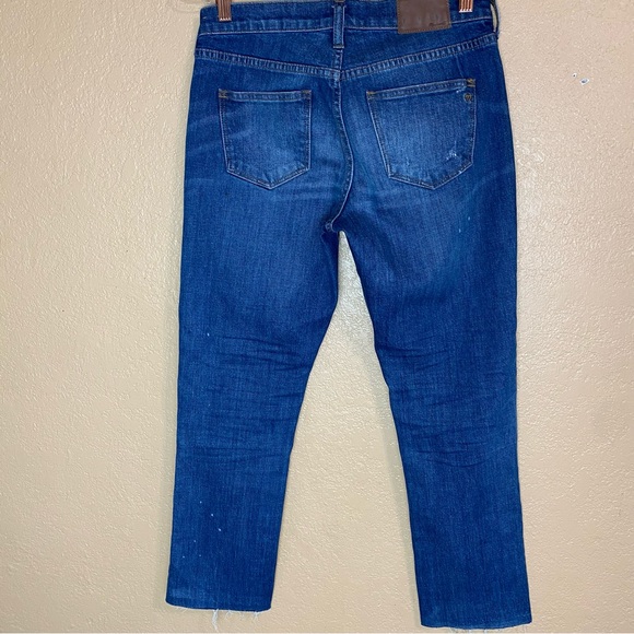 Madewell The Slim Boyjean Raw Hem Edition Size 25 - Picture 3 of 4